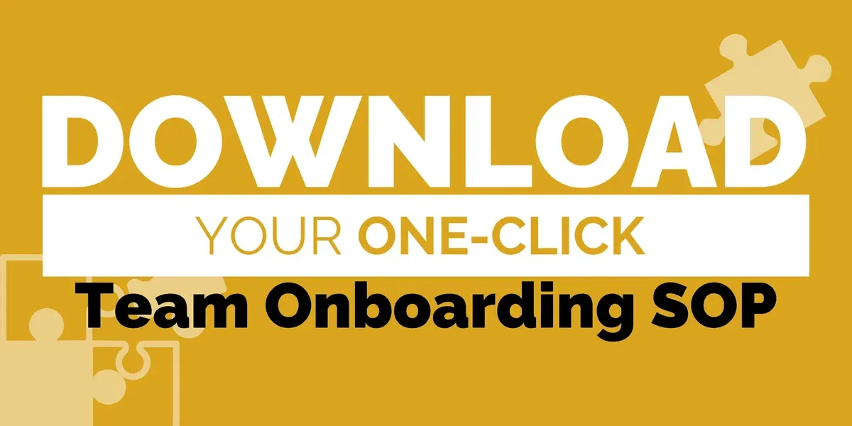 Download Your One-Click Team Onboarding SOP