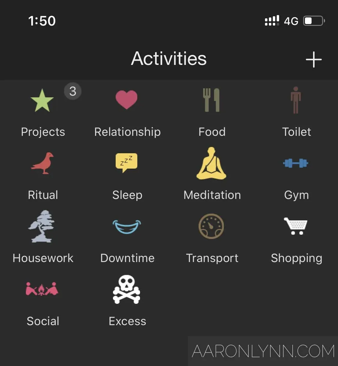 Time Tracking Categories